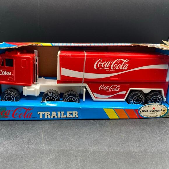 Remco Coca Cola Trailer Semi Truck new in box (H1) - Picture 1 of 12